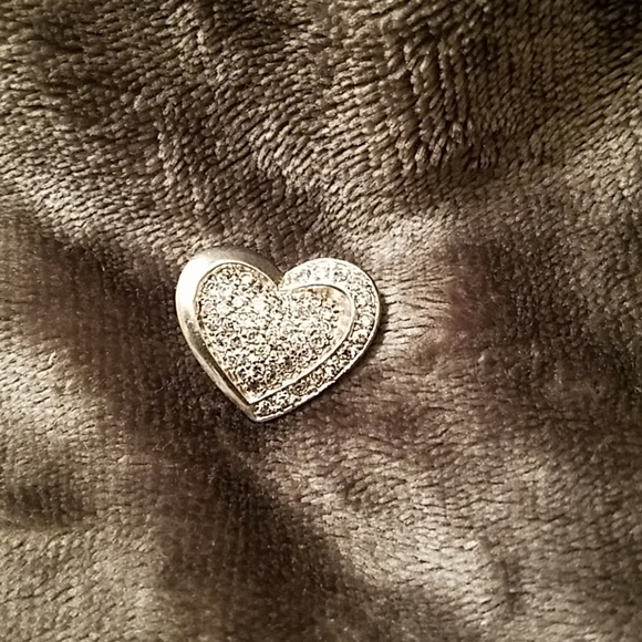 Sterling Silver Heart Pendant - Picture 7 of 7